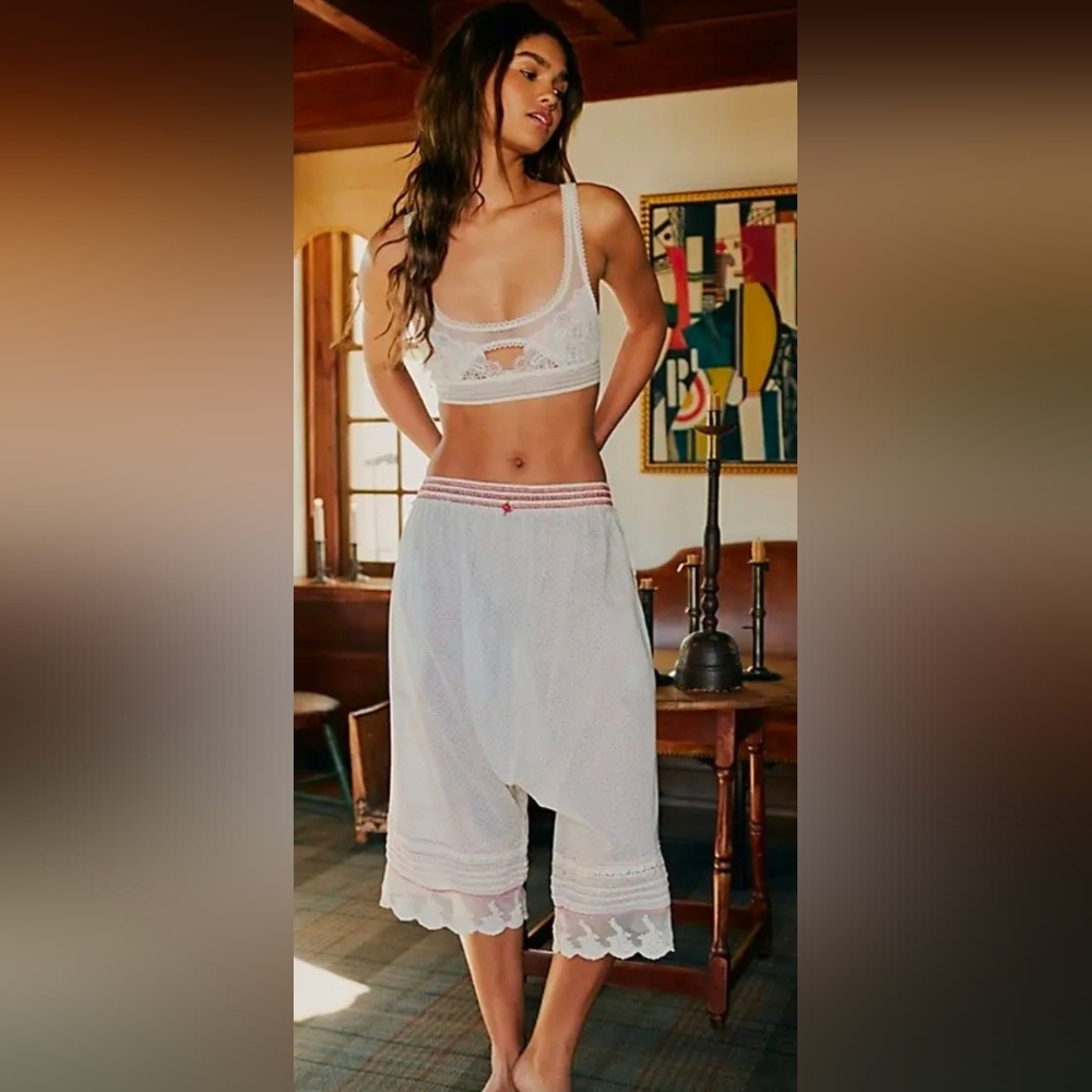 Free People Endless Afternoon Bloomers In Cream